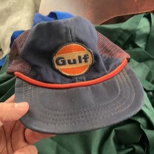 Vintage Gulf Gas Trucker Hat